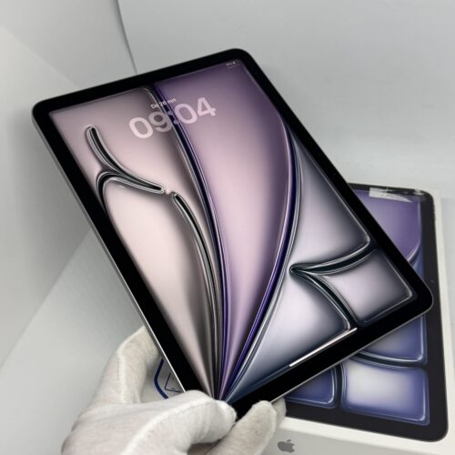 iPad Air 7e M3 128GB grijs /krasvrij /99% batt /garantie