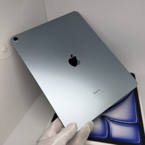 iPad Air 13 inch 6e M2 256GB blauw /krasvrij /100% batt /garantie