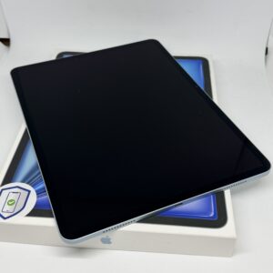 iPad Air 13 inch 6e M2 256GB blauw /krasvrij /100% batt /garantie