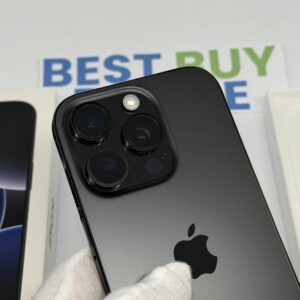 iPhone 16 Pro 256GB zwart /krasvrij scherm /92% batt /garantie