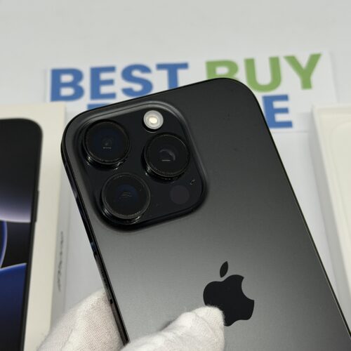 iPhone 16 Pro 256GB zwart /krasvrij scherm /92% batt /garantie