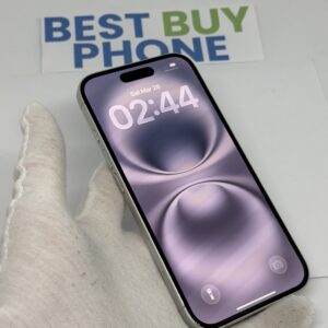 IMG_1383 2 iPhone 16 128GB wit /zeer net /92% batt /garantie