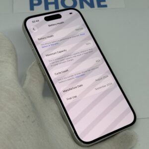 IMG_1384 2 iPhone 16 128GB wit /zeer net /92% batt /garantie