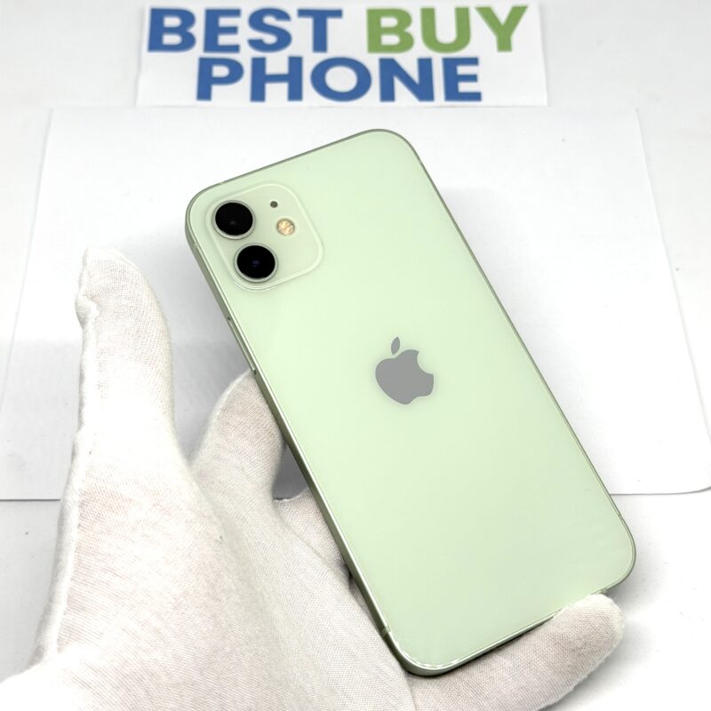 iPhone 12 64GB groen /97% batt /krasvrij scherm /garantie