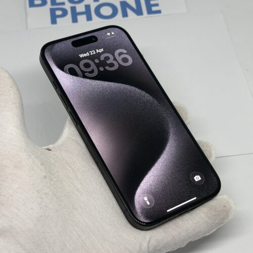 iPhone 15 Pro 128GB zwart /89% batt /krasvrij scherm /garantie