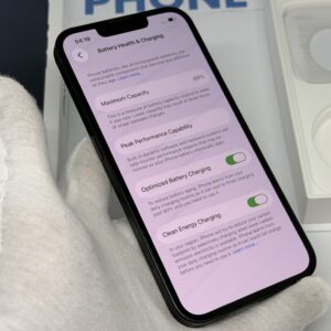 iPhone 13 256GB zwart /89% batt /zeer net /garantie