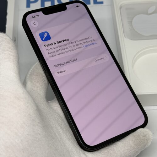 iPhone 13 256GB zwart /89% batt /zeer net /garantie