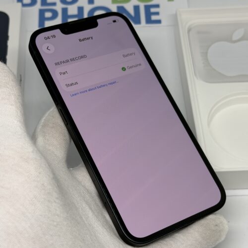 iPhone 13 256GB zwart /89% batt /zeer net /garantie