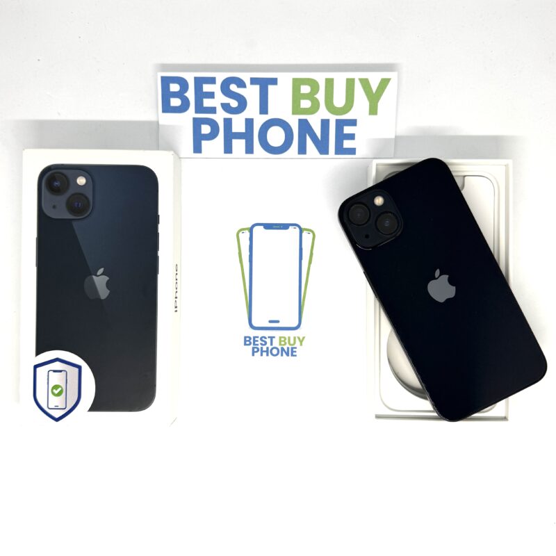 iPhone 13 128GB zwart /zeer net / 100% batt /garantie