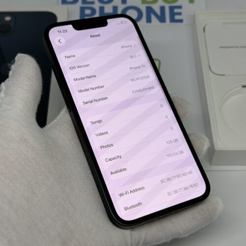 IMG_2781 2 iPhone 13 128GB zwart /zeer net / 100% batt /garantie