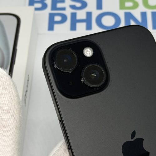 IMG_3646 2 iPhone 15 256GB zwart /zeer net /88% batt /garantie