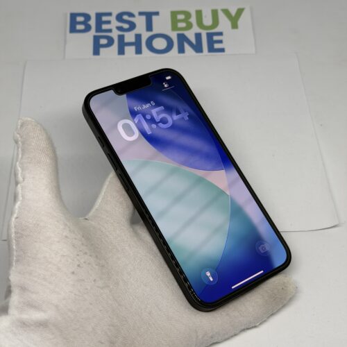 iPhone 16E 128GB zwart E-sim /krasvrij /100% batt /garantie