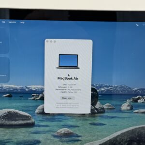 MacBook Air M1 256GB grijs /ongebruikt + 12 maanden garantie