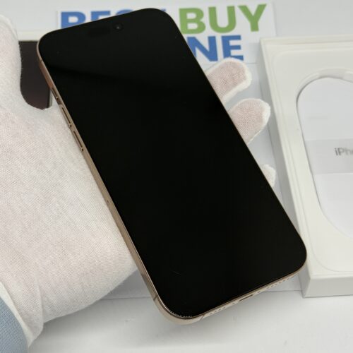 iPhone 16 Pro Max 256GB goud /zeer net /98% batt /garantie