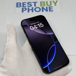 iPhone 16 Pro 256GB zwart /zeer net /100% batt /garantie