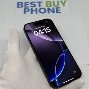 iPhone 16 Pro 256GB zwart /zeer net /100% batt /garantie