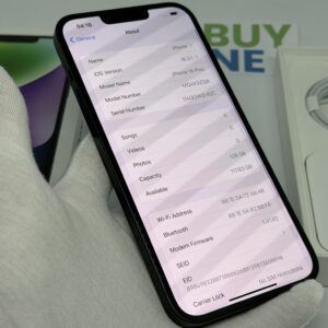 iPhone 14 Plus 128GB zwart /ongebruikt + 12 maanden garantie