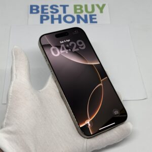 IMG_1579 iPhone 16 Pro 128GB grijs /zeer net /99% batt /garantie