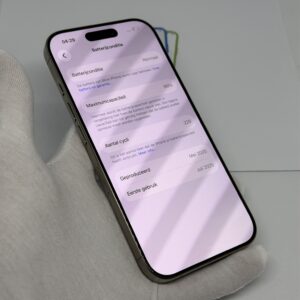 IMG_1581 iPhone 16 Pro 128GB grijs /zeer net /99% batt /garantie