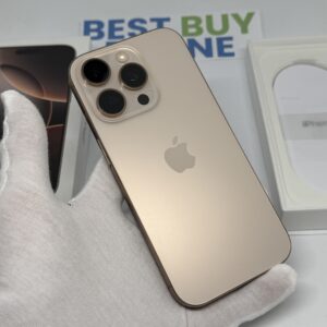 iPhone 16 Pro 128GB naturel /zeer net /91% batt /garantie