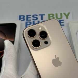 iPhone 16 Pro 128GB naturel /zeer net /91% batt /garantie