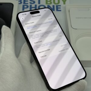 IMG_1688 2 iPhone 15 Pro Max 512GB zwart /kras vrij /91% batt /garantie