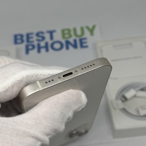 iPhone 13 128GB wit /85% batt /krasvrij glas /garantie