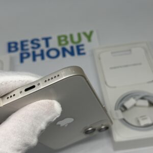 iPhone 13 128GB wit /85% batt /krasvrij glas /garantie