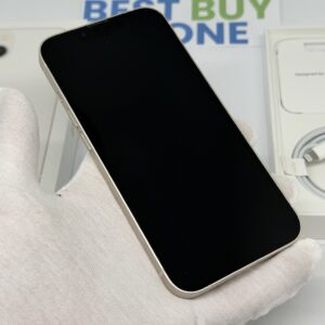 iPhone 13 128GB wit /85% batt /krasvrij glas /garantie