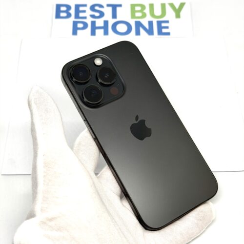 iPhone 15 Pro 128GB zwart /krasvrij /88% batt /garantie