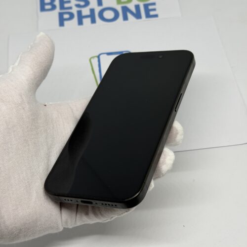 iPhone 15 Pro 128GB zwart /krasvrij /88% batt /garantie