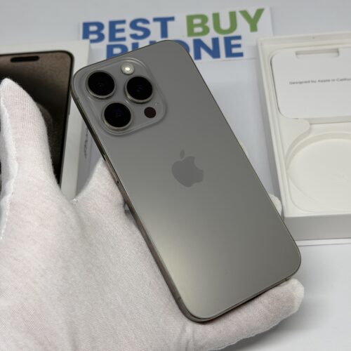 iPhone 15 Pro 256GB grijs /89% batt /licht gebruikt /garantie