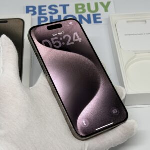 iPhone 15 Pro 256GB grijs /89% batt /licht gebruikt /garantie