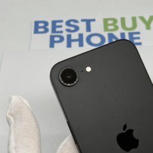 iPhone 16E 128GB zwart /100% batt /zeer net /garantie