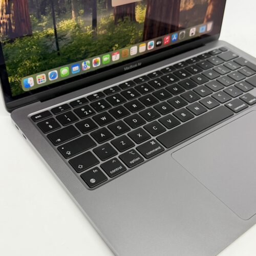 MacBook Air M1 256GB grijs /krasvrij /93% batt /garantie