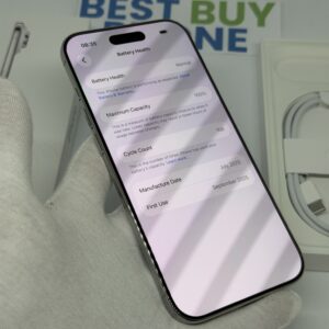 iPhone Air 256GB wit /100% batt /krasvrij /garantie