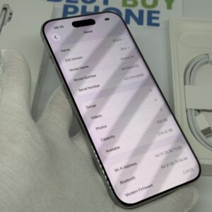 iPhone Air 256GB wit /100% batt /krasvrij /garantie