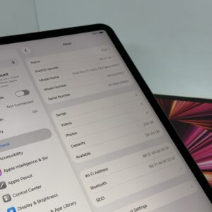 iPad Pro 3e 11 inch M1 256GB grijs /zeer net /85% batt /garantie