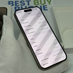 IMG_1780 iPhone 15 Pro 128GB grijs /krasvrij /88% batt /garantie