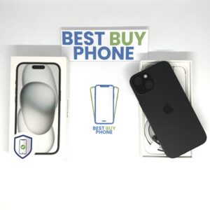 iPhone 15 128GB zwart /ongebruikt + 12 maanden garantie