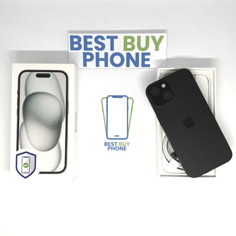 iPhone 15 128GB zwart /ongebruikt + 12 maanden garantie