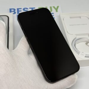 iPhone 15 128GB zwart /ongebruikt + 12 maanden garantie