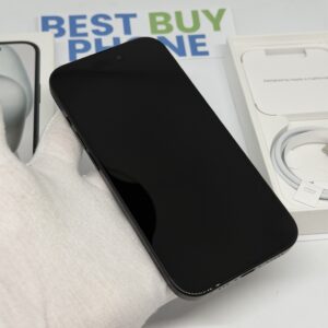 iPhone 15 128GB zwart /ongebruikt + 12 maanden garantie