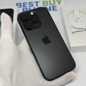 iPhone 16 Pro 128GB zwart /krasvrij scherm /97% batt /garantie