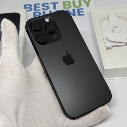 iPhone 16 Pro 128GB zwart /krasvrij scherm /97% batt /garantie