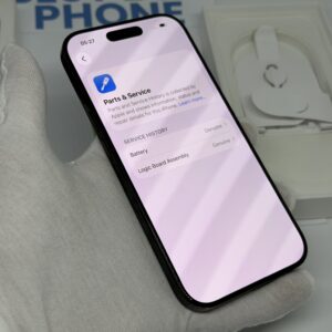 iPhone 16 Pro 128GB zwart /krasvrij scherm /97% batt /garantie