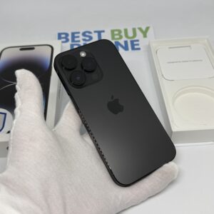 iPhone 14 Pro 128GB zwart /krasvrij scherm /87% batt /garantie