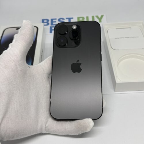 iPhone 14 Pro 128GB zwart /krasvrij scherm /87% batt /garantie