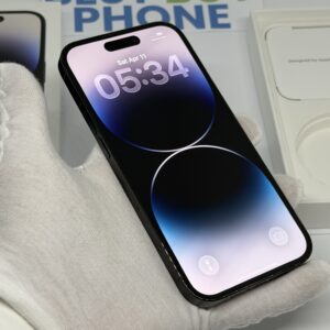 iPhone 14 Pro 128GB zwart /krasvrij scherm /87% batt /garantie