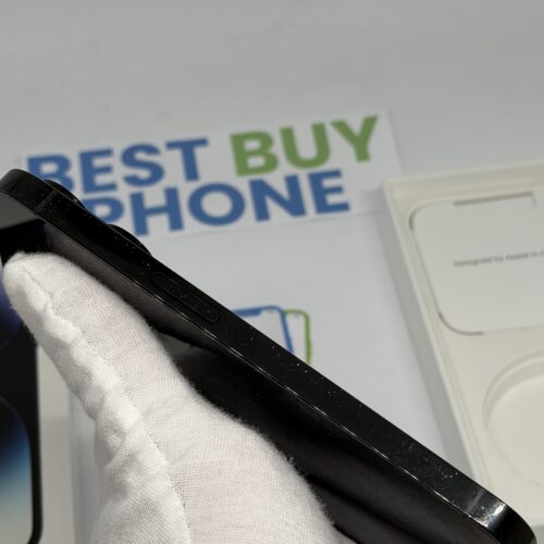 iPhone 14 Pro 128GB zwart /krasvrij scherm /87% batt /garantie